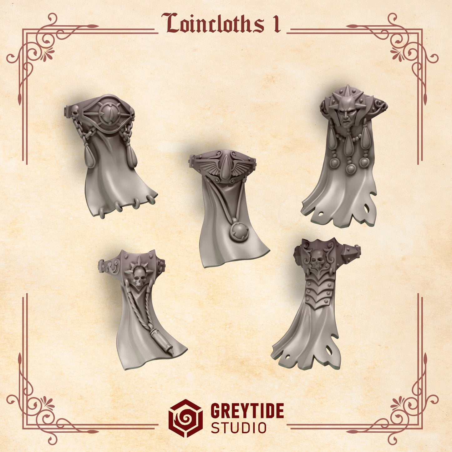 Crimson Lords - Marine Loin cloth upgrade set