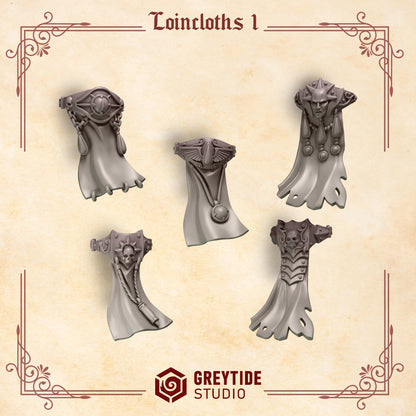 Crimson Lords - Marine Loin cloth upgrade set