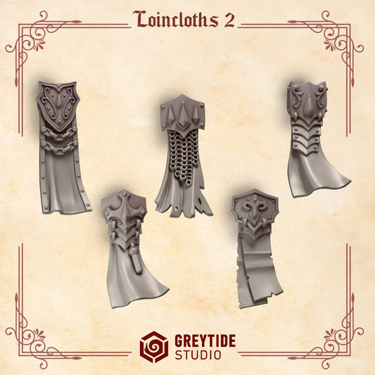 Crimson Lords - Marine Loin Cloths - Set 2