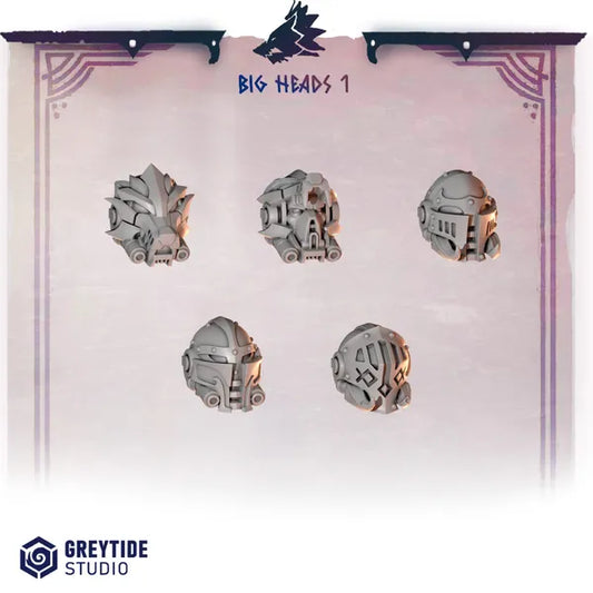 Primal Hounds 2 - Terminator Heads - Head Set 1