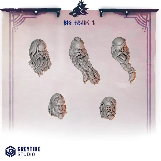 Primal Hounds 2 - Terminator Heads - Head Set 2