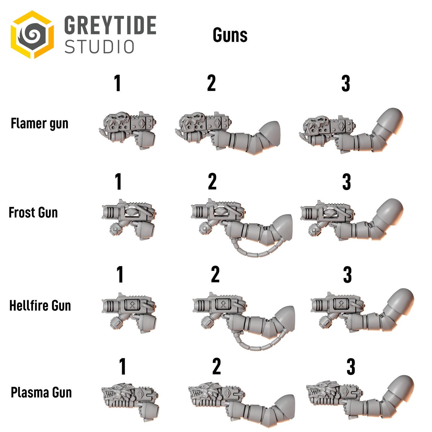 Primal Hands 2 - Pistol Upgrade Set