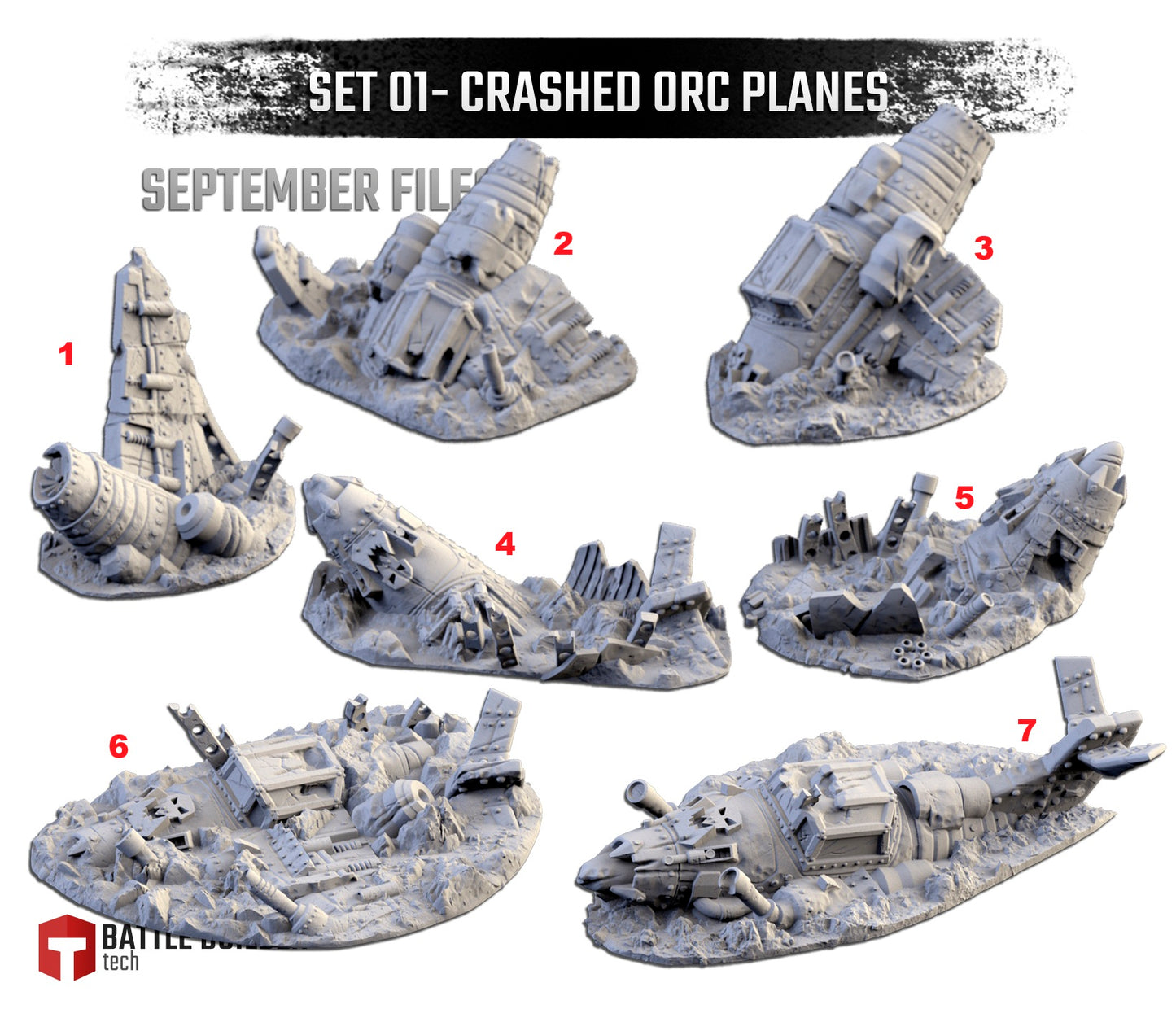 Crashed Orc Planes Terrain
