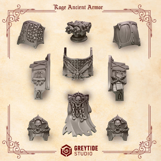 Crimson Lords - Marine Ancient Armour Rage set