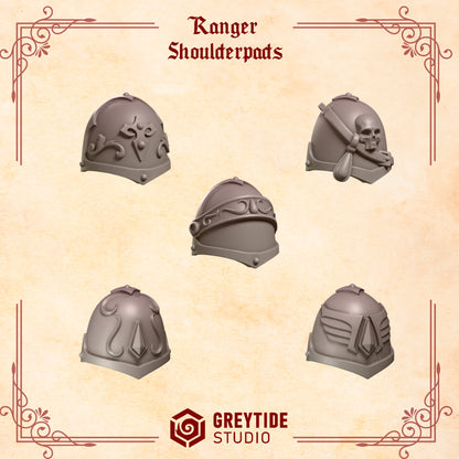 Crimson Lords - Marine Shoulder pad upgrade set