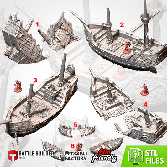 Destroyed Ships Terrain