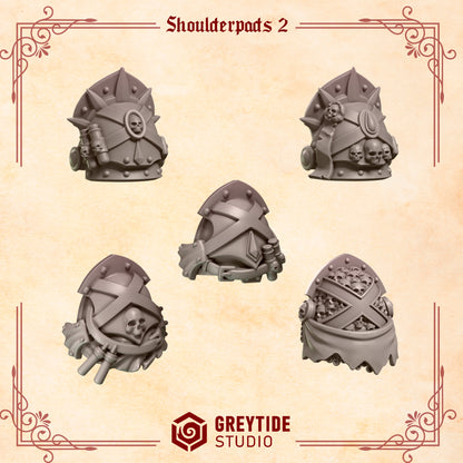 Crimson Lords - Marine Shoulder pad upgrade set