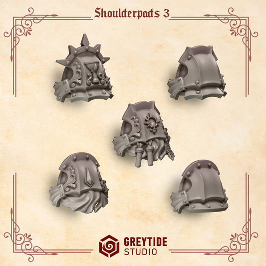 Crimson Lords - Marine Shoulder Pads - Shoulder set 3