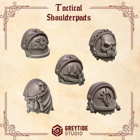 Crimson Lords - Marine Shoulder Pads - Tactical Shoulder set