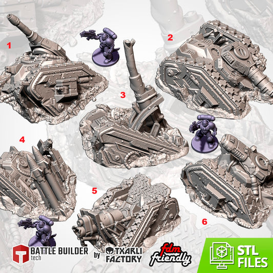 Destroyed Tanks Terrain