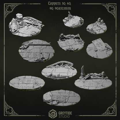 50mm Base Toppers - Eternal Pilgrims