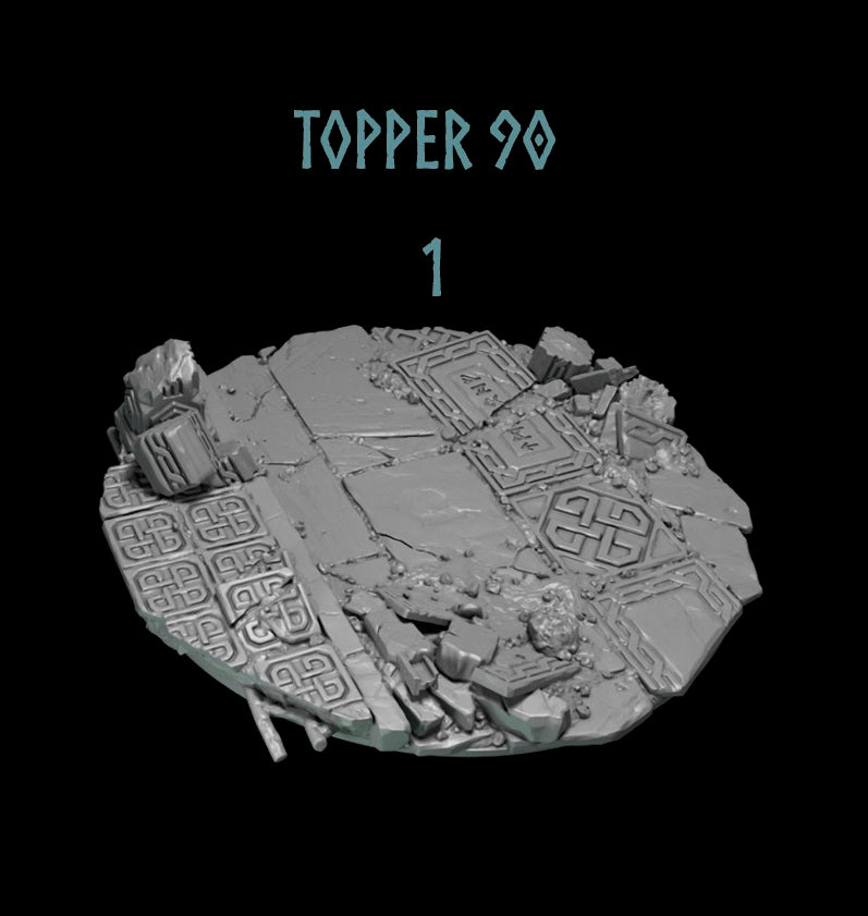 90mm Base Toppers - Primal Hounds