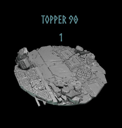 90mm Base Toppers - Primal Hounds