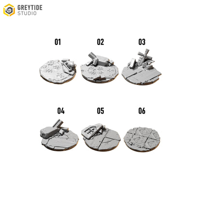 25mm 32mm 40mm Bases Toppers - Eternal Pilgrims