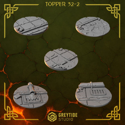 32mm Base Toppers - Anvil Wardens