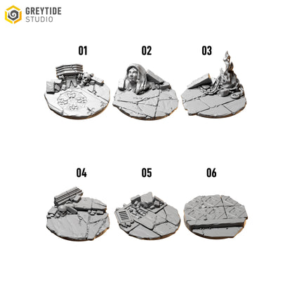 25mm 32mm 40mm Bases Toppers - Eternal Pilgrims