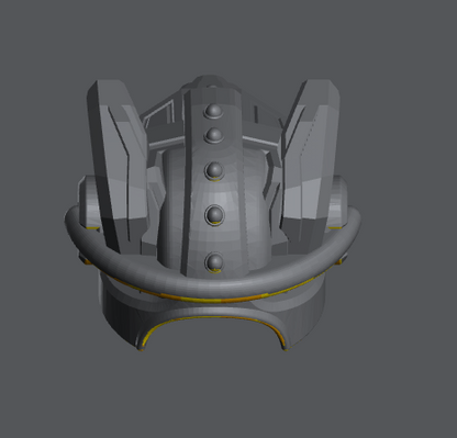Marine Wolf Head x 10