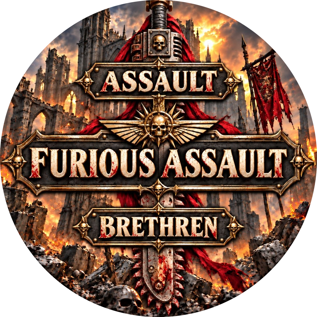 Assault Brethren token design 1