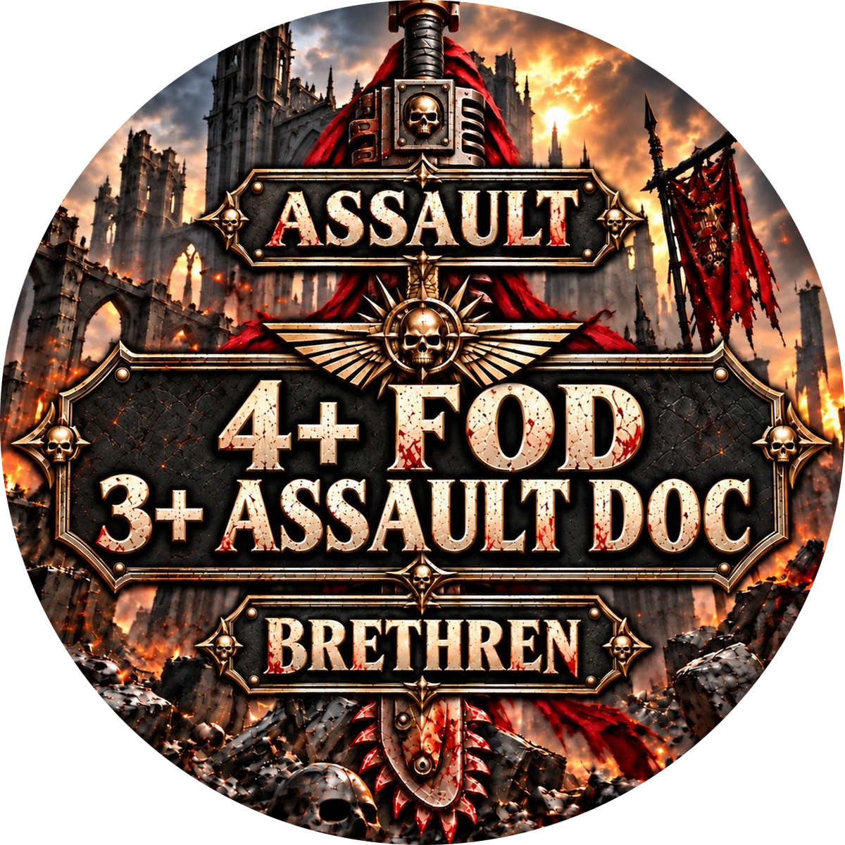 Assault Brethren token design 4
