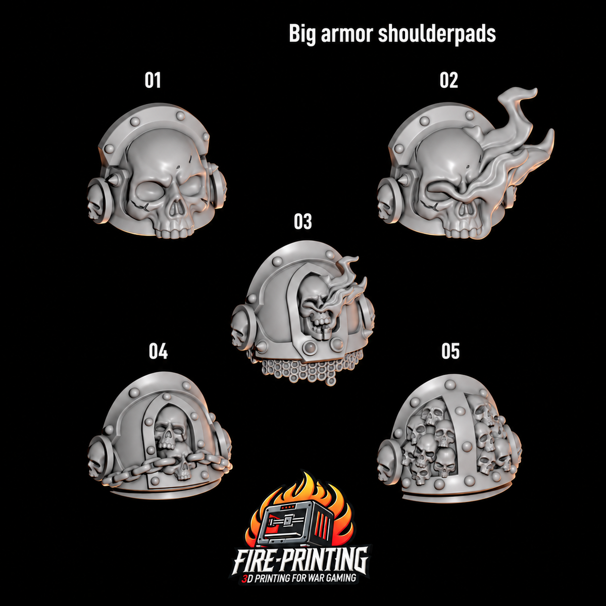 Cursed Company - Big Armour Shoulder Pads
