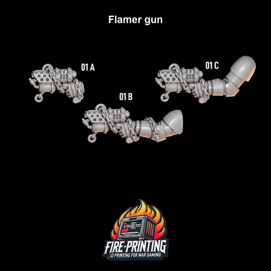 Cursed Company - Flamer Gun