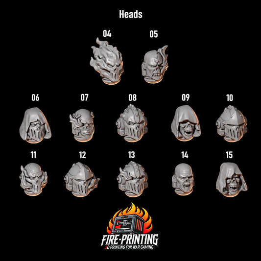 Cursed Company - Heads