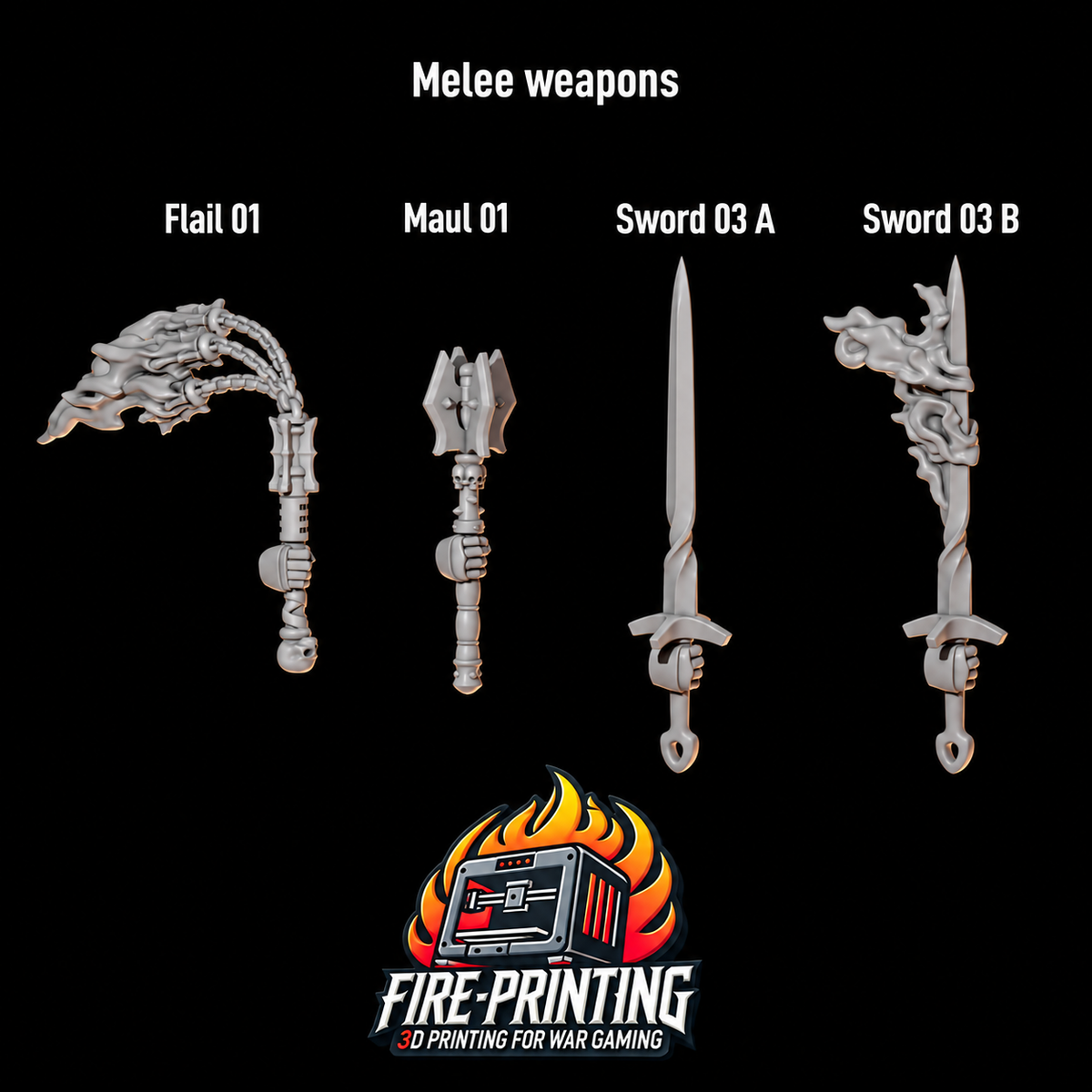 Cursed Company - Melee Weapons