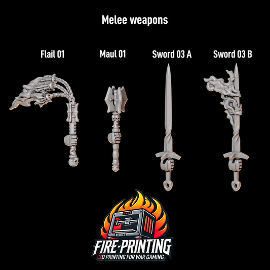Cursed Company - Melee Weapons