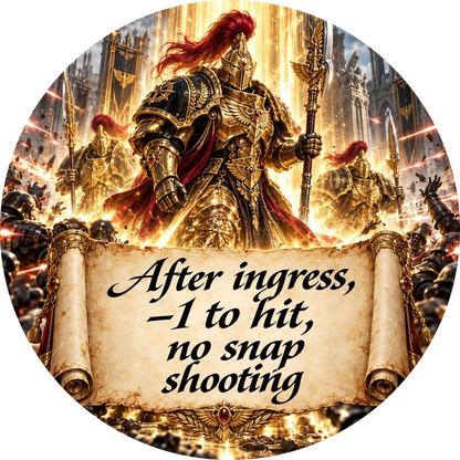 Dread Host token – -1 to hit
