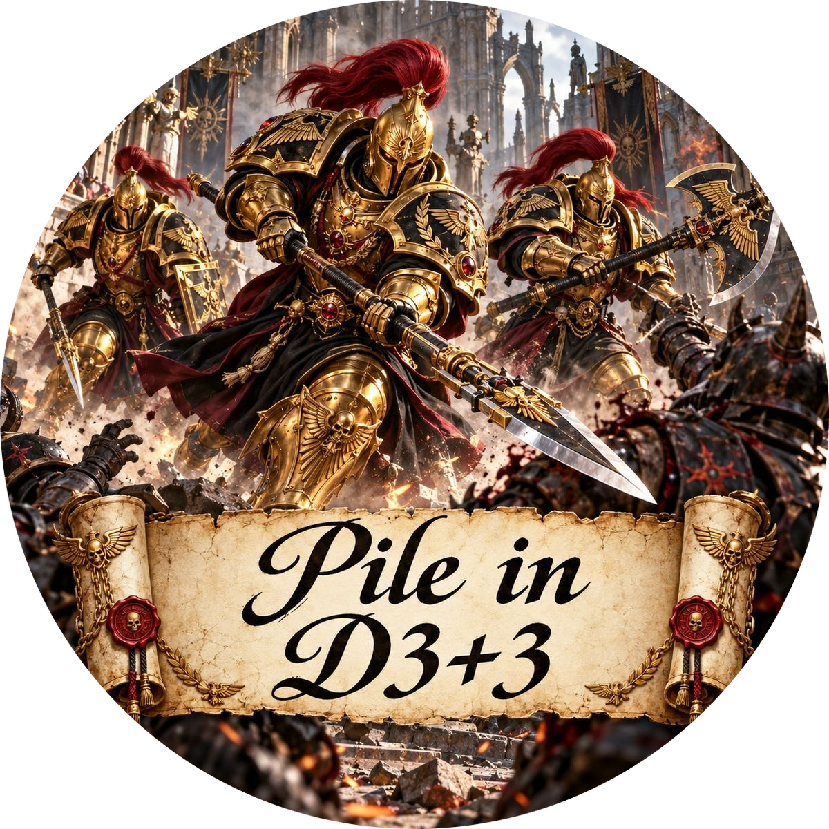 Dread Host token – pile in