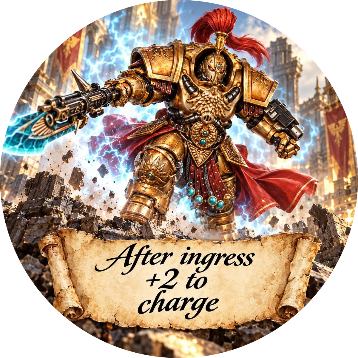 Lions of the Emperor token artwork