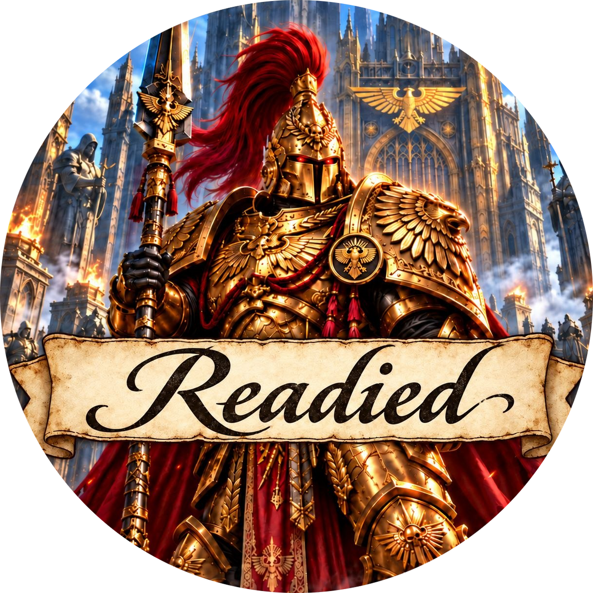 Custodes Readied token design