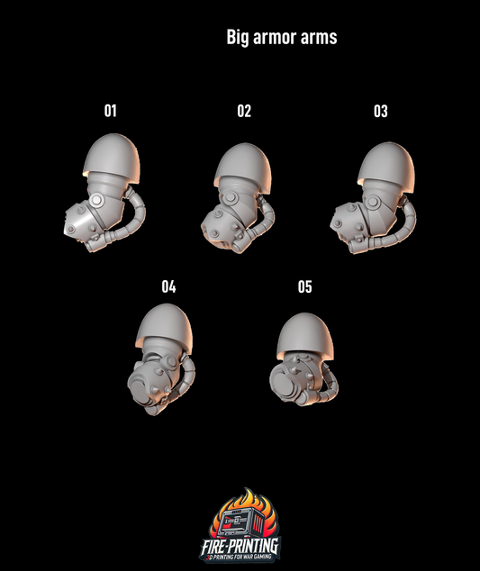 Anvil Wardens - Marine Big Armour Arms