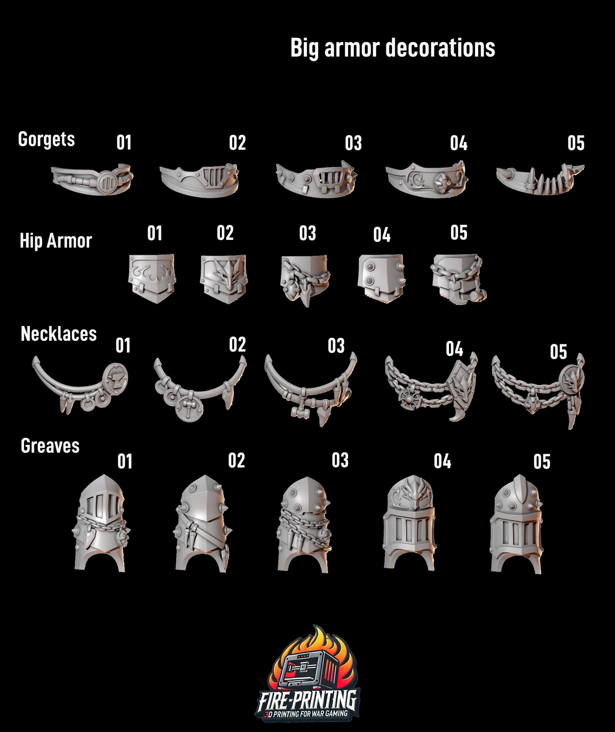 Anvil Wardens - Big Armour Upgrades