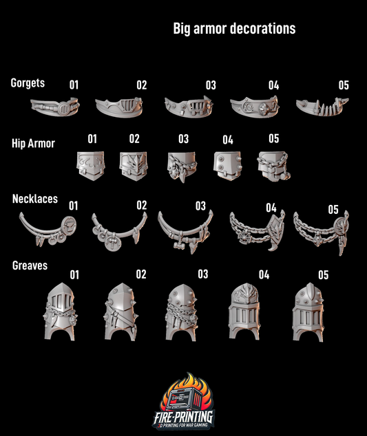 Anvil Wardens - Big Armour Upgrades