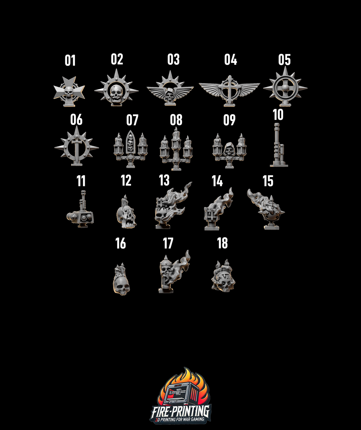 Eternal Pilgrims - Backpack Decorations Upgrade Kit