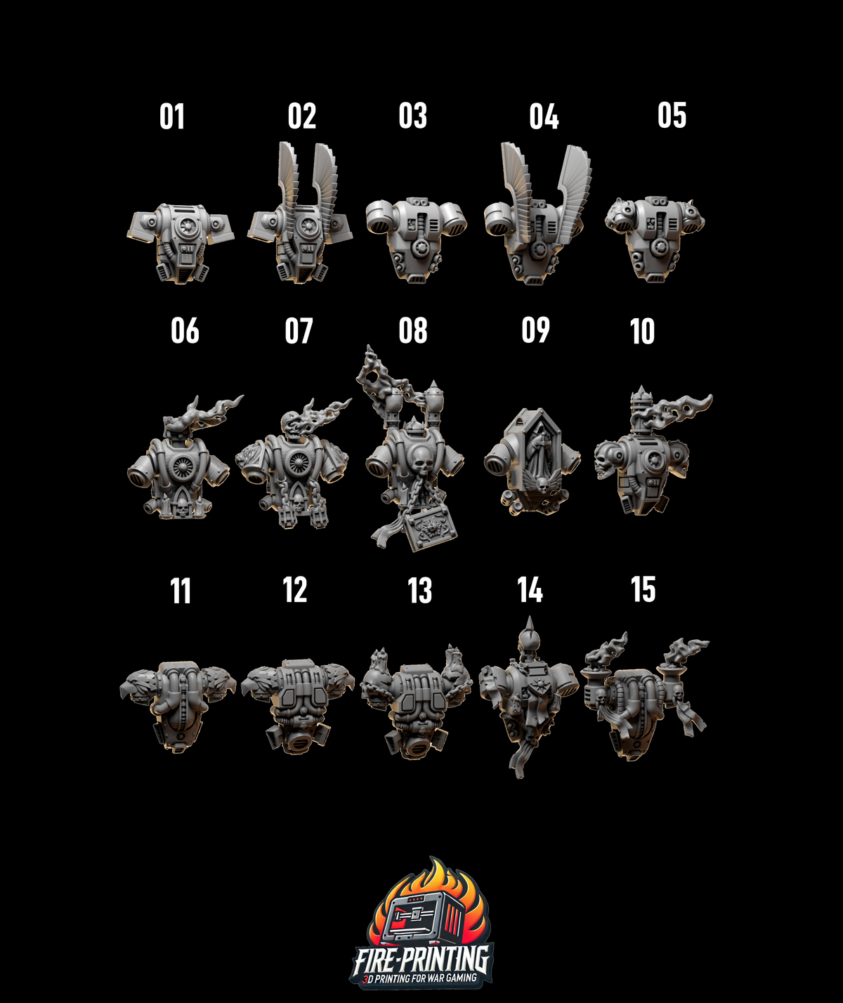Eternal Pilgrims - Marine Backpack Upgrade Kit