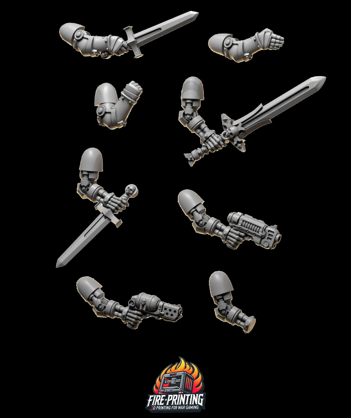 Eternal Pilgrims - Marine Set of arms and small weapons Upgrade Kit