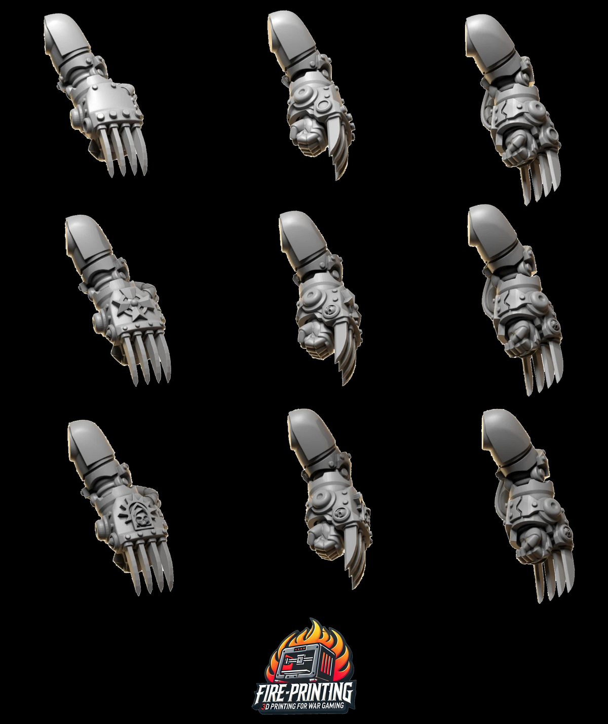 Eternal Pilgrims - Marine Set of Clawed Arms Upgrade Kit