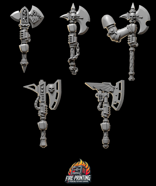 Eternal Pilgrims - Marine Set of One handed Axes