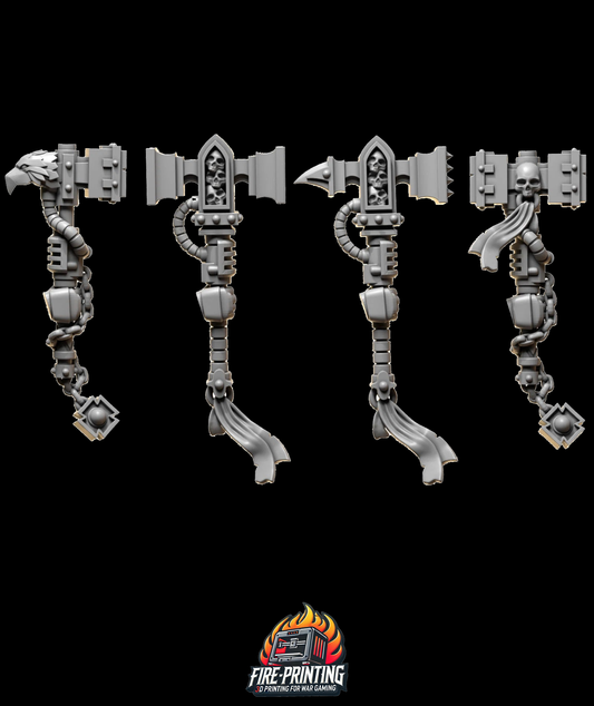 Eternal Pilgrims - Set of Single Handed Hammers Marine Upgrade Kit