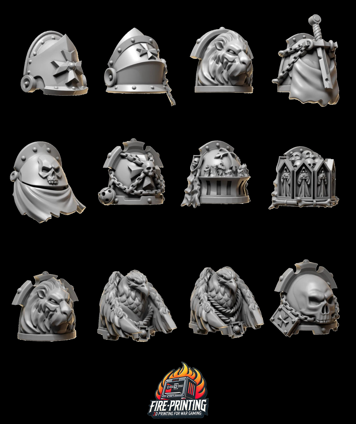 Eternal Pilgrims - Shoulder Pads Set 1 Upgrade Kit