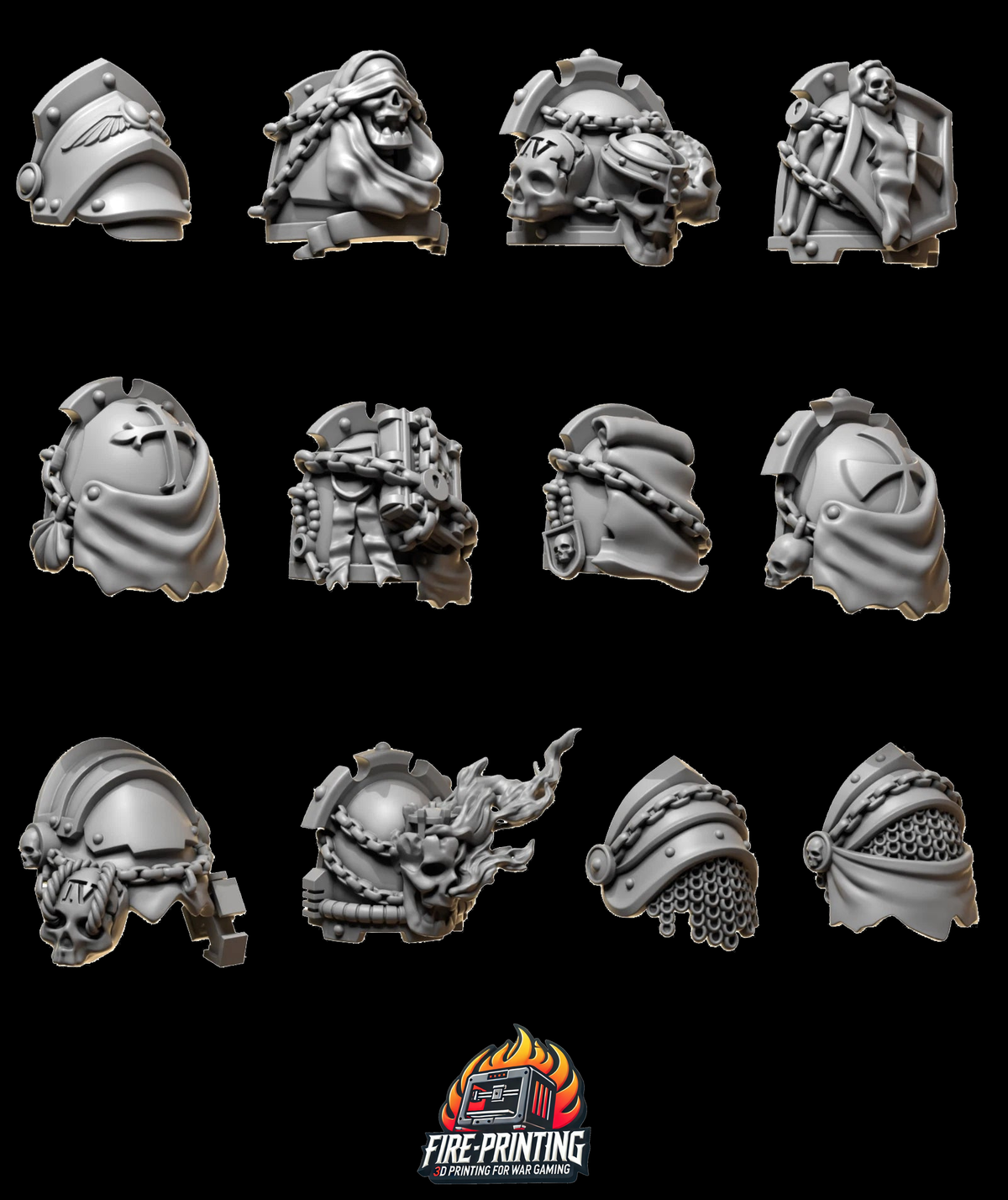 Eternal Pilgrims - Shoulder Pads Set 2 Upgrade Kit