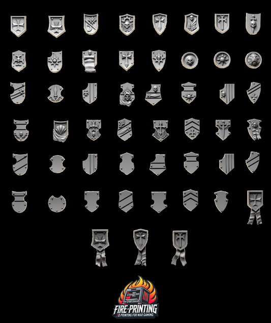 Eternal Pilgrims - Shouldershields Decoration Upgrade Kit