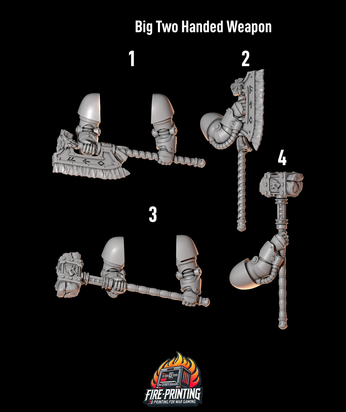 Primal Hounds 2 - Two Handed Terminator Weapons