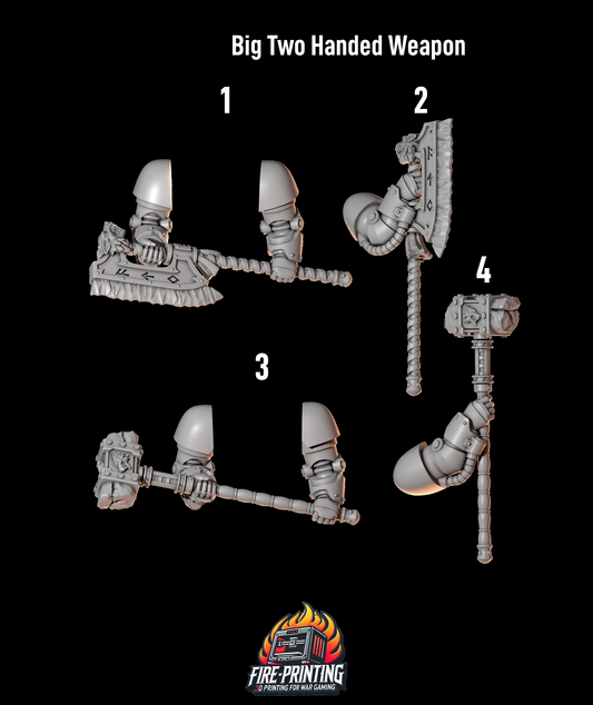 Primal Hounds 2 - Two Handed Terminator Weapons