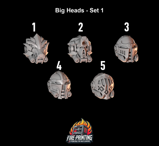 Primal Hounds 2 - Terminator Heads - Head Set 1