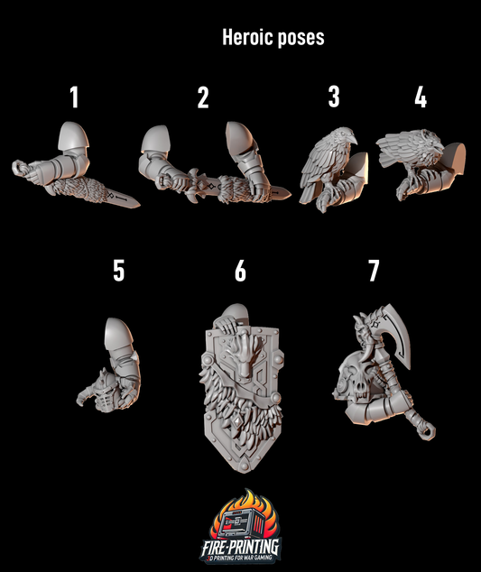 Primal Hounds 2 - Heroic Poses