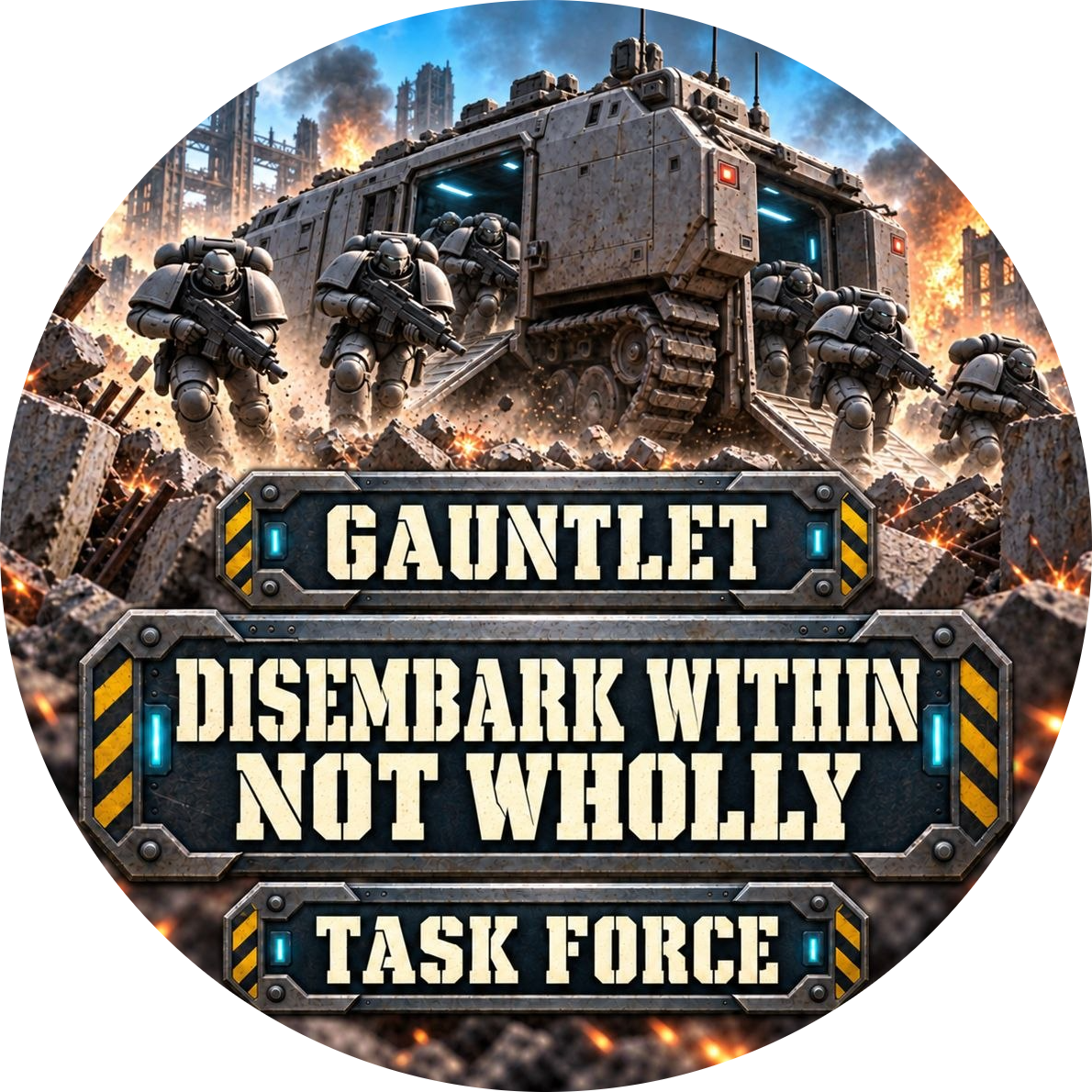 Gauntlet Task Force token design 3