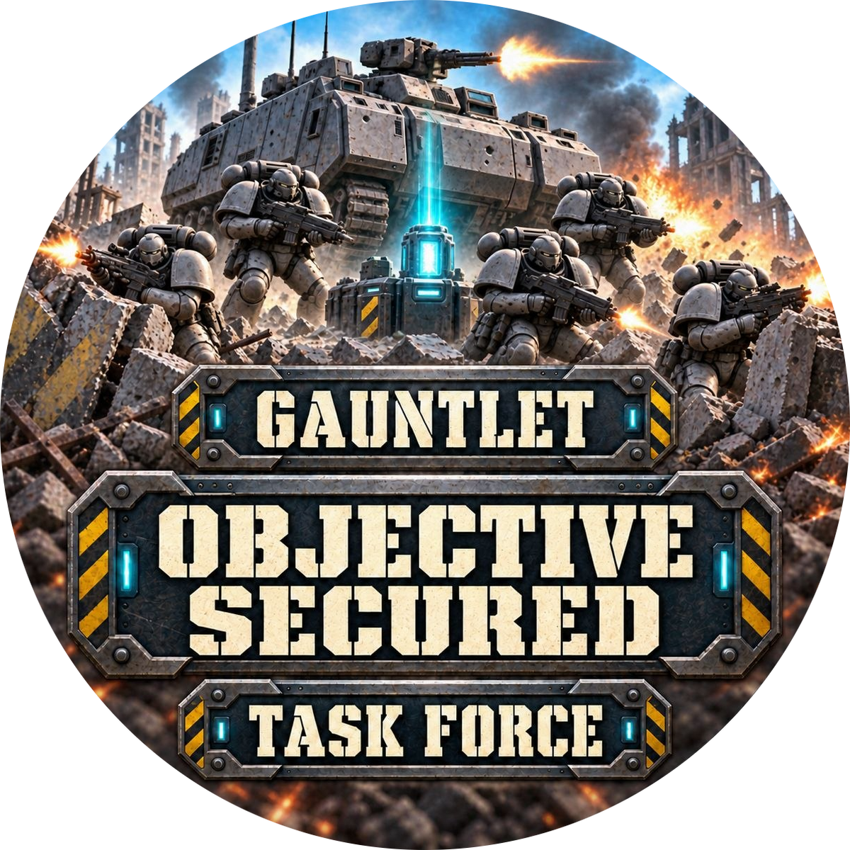Gauntlet Task Force token design 5